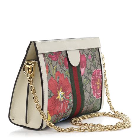 gucci ophidia flora tote|gucci ophidia white shoulder bag.